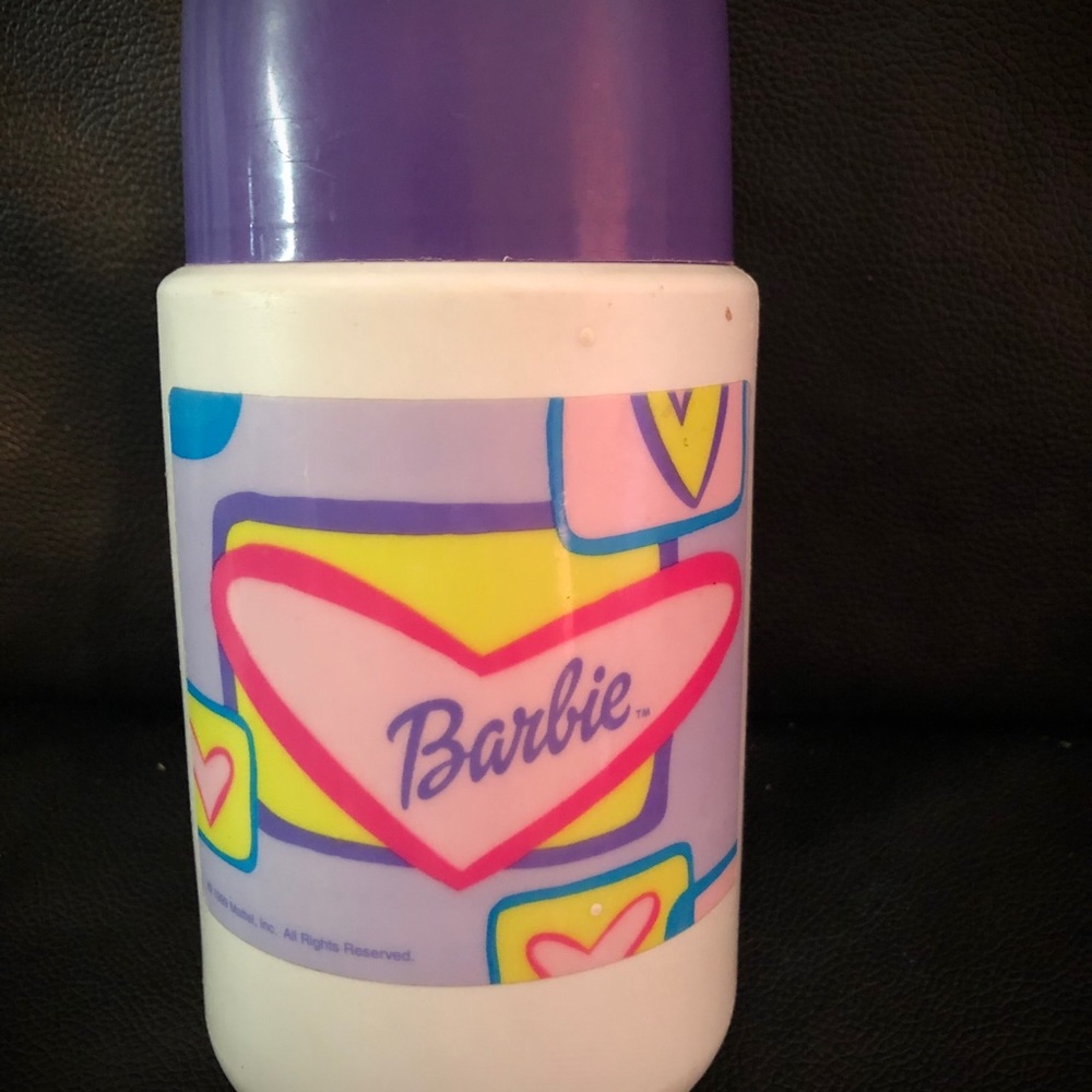 1999 Barbie thermos